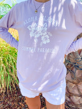 Load image into Gallery viewer, aloha islands long sleeves tee
