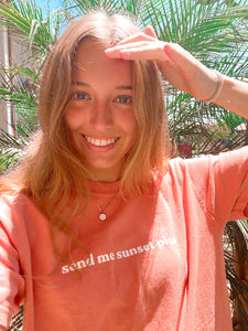 sunset pics tee